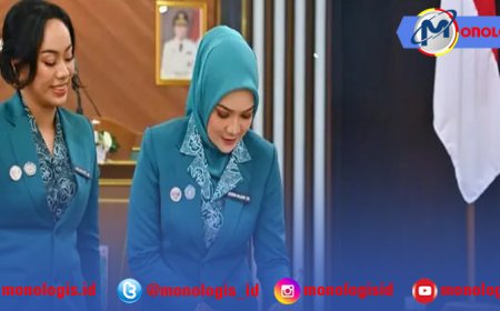 Zita Anjani Resmi Jadi Ketua TP PKK Lampung Selatan