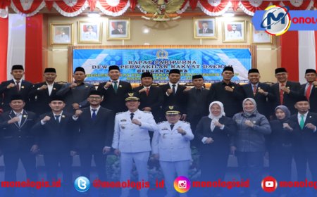 Pidato Perdana Bupati Pesisir Barat di Paripurna DPRD