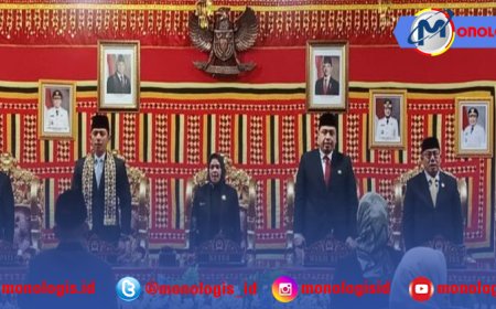 Pidato Perdana Bupati Radityo Egi untuk Bawa Lampung Selatan Maju di Rapat Paripurna DPRD