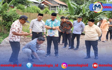 Bupati dan Wabup Pesisir Barat, Tinjau Lokasi Rumah sakit Di Way Batu