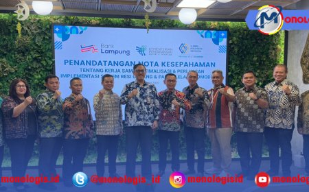 Bank Lampung Gandeng BAPPEBT & PT KBI Untuk Optimalisasi Potensi Perekonomian di Provinsi Lampung 