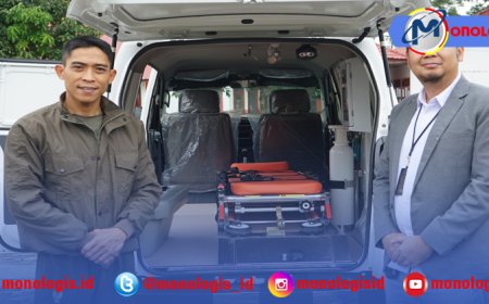 BRI Liwa Serahkan Hibah Mobil Ambulance Ke Dandim 0422 Lampung Barat