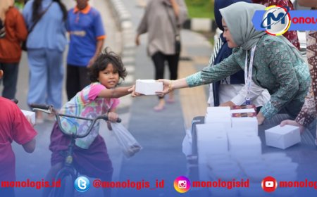 Masyarakat Apresiasi  Program Berbagi Takjil Bank Lampung