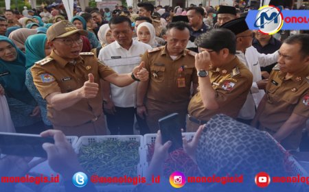 Gubernur Lampung Tinjau Pasar Murah di Kotabumi, Pastikan Stok Pangan Aman Saat Ramadan dan Jelang Idul Fitri