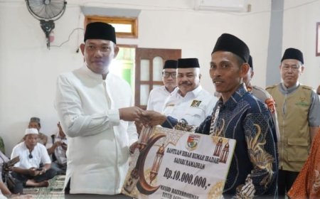 Safari Ramadhan, Nadirsyah Ajak Masyarakat Tulangbawang Barat Berpartisipasi Dalam Pembangunan