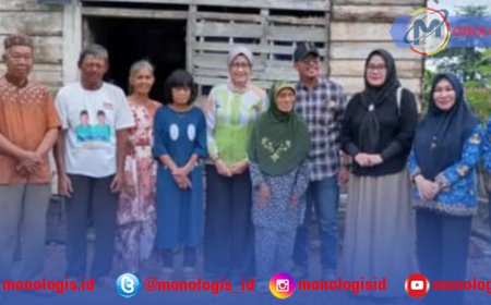 Ketua TP PKK Tulangbawang Janjikan Bedah Rumah Bagi Keluarga Alina