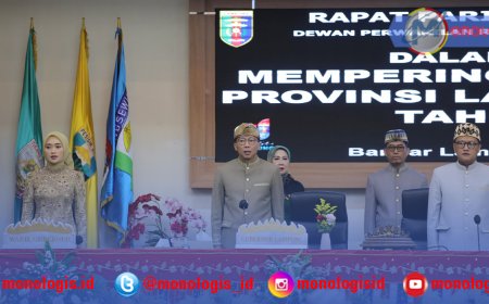 DPRD Gelar Rapat Paripurna Istimewa HUT ke-61 Lampung