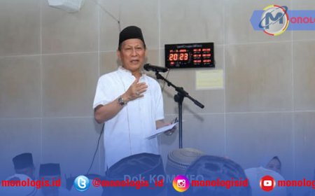 Tarawih di Rutan Menggala, Qudrotul Ikhwan Ajak Jemaah Perbaiki Diri