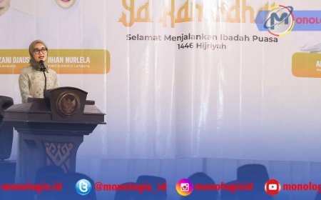Safari Ramadan di Lampung Tengah, Jihan Ajak Masyarakat Sukseskan Pembangunan