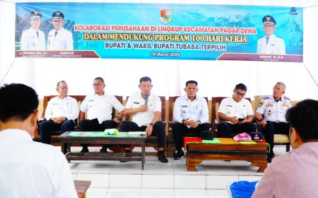 Nadirsyah Ajak Swasta Kolaborasi Bangun Infrastruktur Jalan di Tulangbawang Barat