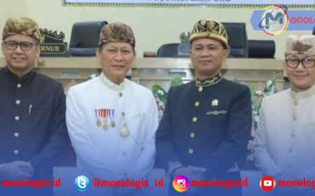 Qudrotul Hadiri Rapat Paripurna HUT ke-28 Tulangbawang dan Hari Jadi Provinsi Lampung ke-61