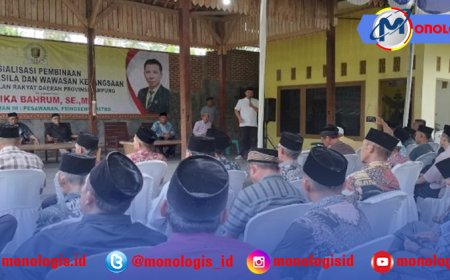 Silaturahmi dan Pekuat Nilai Pancasila Jadi Perhatian Anggota DPRD Lampung Di Pesawaran