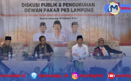 Diskusi Publik Ini Dihadiri Ketua Fraksi PKS DPRD Lampung