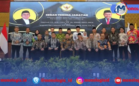 Sertijab Kepala Perwakilan BPK RI Lampung Dihadiri Oleh Ketua DPRD Lampung