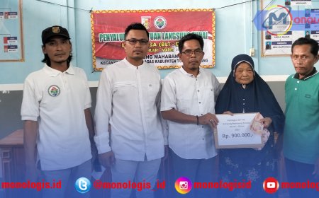 15 KPM Kampung Mahabang Terima BLT DD