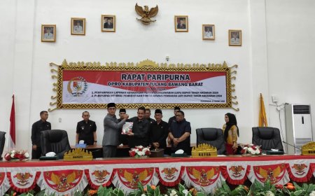 DPRD Tulangbawang Barat Gelar Rapat Paripurna LKPJ Bupati 2024