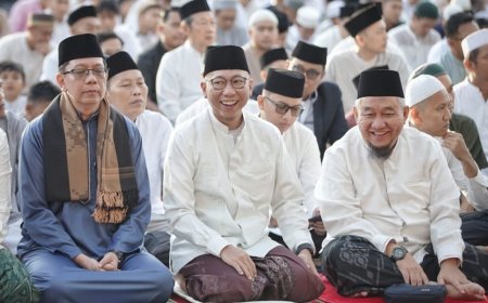 Usai Salat Ied, Gubernur Lampung Gelar Open House di Mahan Agung