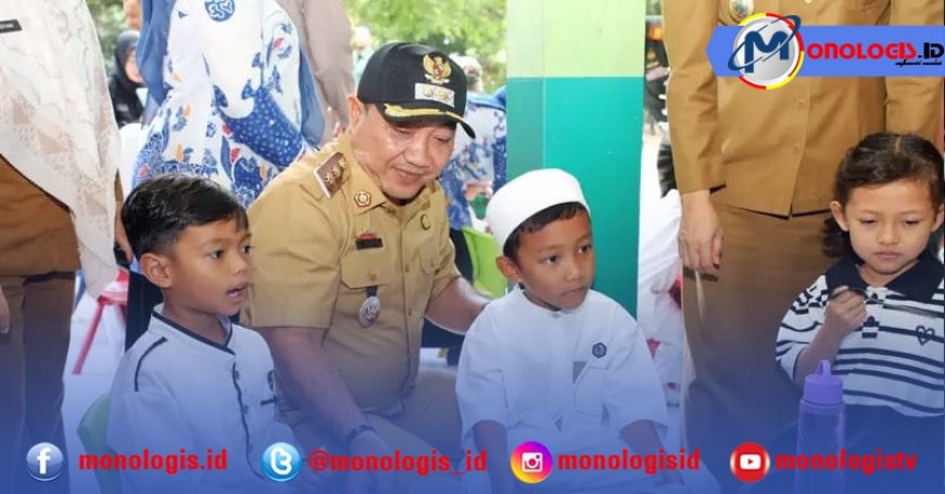 Wabup Syaiful Anwar Hadiri Launching MBG Di Tanjung Bintang