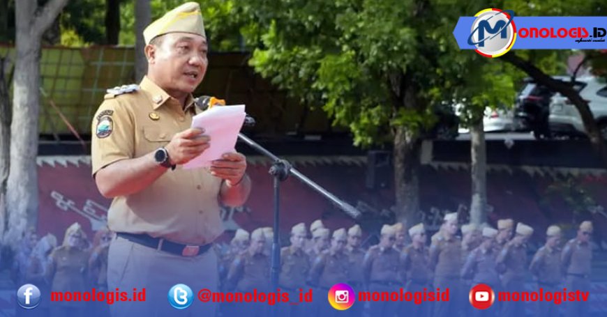 Pesan Perdana Bupati Lampung Selatan Dalam Apel Perdana Pasca Dilantik