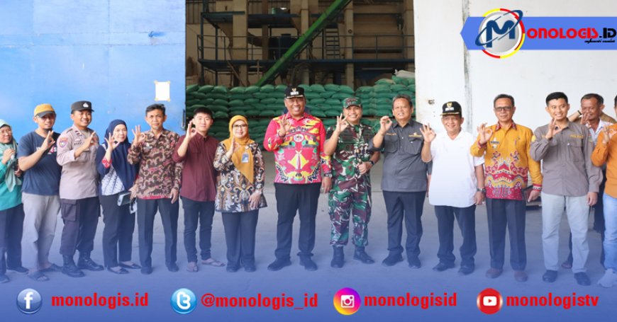 Wabup Lamteng Hadiri Monev Serapan Gabah Mitra Bulog Di Punggur