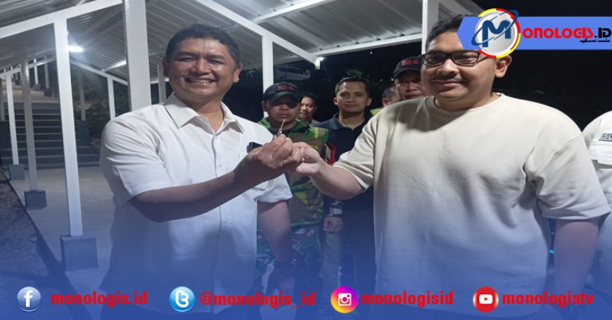 GM ASDP Bakauheni dan Kapolres Lampung Selatan Resmikan Pos Pantau Pelabuhan