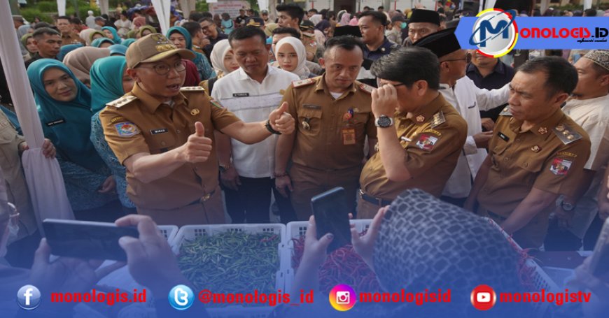 Gubernur Lampung Tinjau Pasar Murah di Kotabumi, Pastikan Stok Pangan Aman Saat Ramadan dan Jelang Idul Fitri