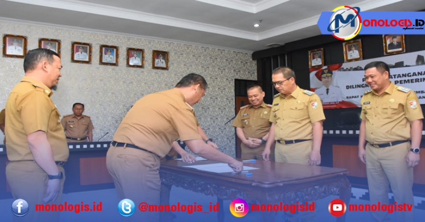 Pemkab Tubaba Gelar Penandatanganan Perjanjian Kinerja 2025, Bupati Novriwan: ASN Harus Siap Hadapi Tantangan Baru