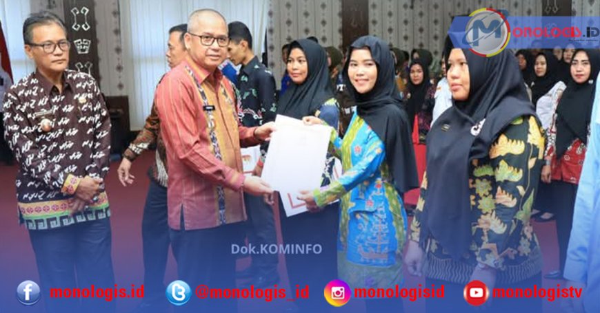 1.503 Tenaga Non-ASN Tulangbawang Terima Perpanjangan SK