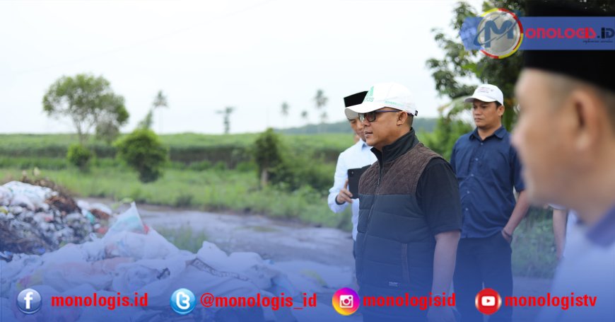 Ardito Soroti Sampah di Bandar Jaya dan Gunung Sugih