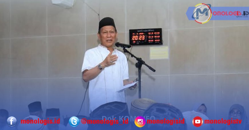 Tarawih di Rutan Menggala, Qudrotul Ikhwan Ajak Jemaah Perbaiki Diri