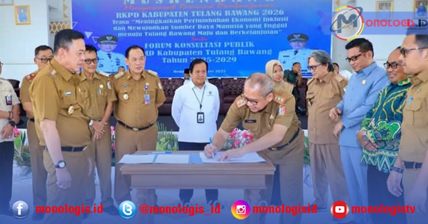 Pemkab Tulangbawang Gelar Musrenbang RKPD 2026