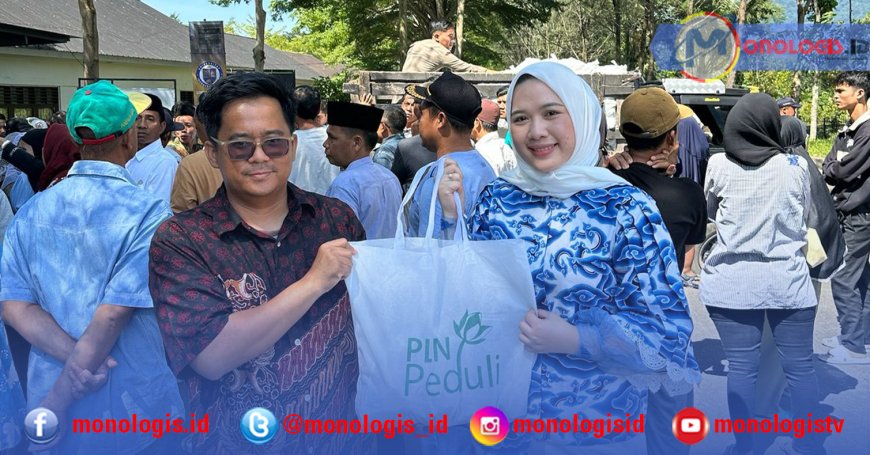 PLN Salurkan 2.816 Paket Sembako di Lampung Selatan