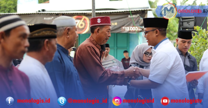 Bupati dan Wabup Lampung Tengah Safari Ramadan di Bumi Nabung