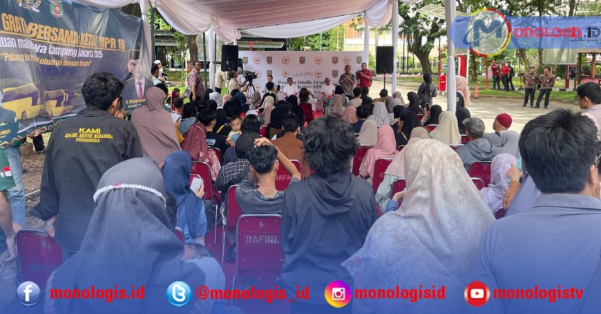 Ketua MPR RI Lepas Peserta Mudik Gratis Tujuan Lampung