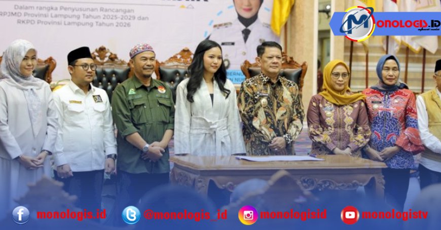 PJ Sekdaprov dan DPRD Lampung Laksanakan Forum Konsultasi RPJMD