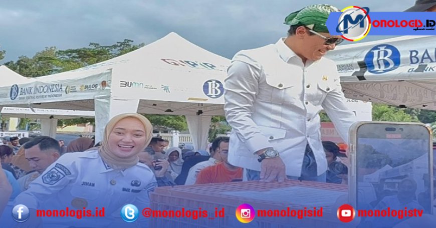 Pasar Murah Di Lamteng Dihadiri Wagub Lampung dan Anggota DPRD Lampung