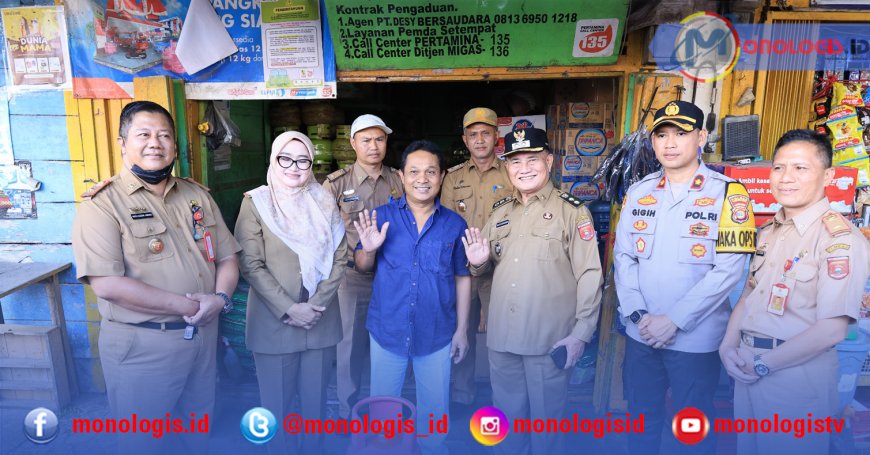 Wakil Bupati Lampung Barat Sidak Gudang Elpiji
