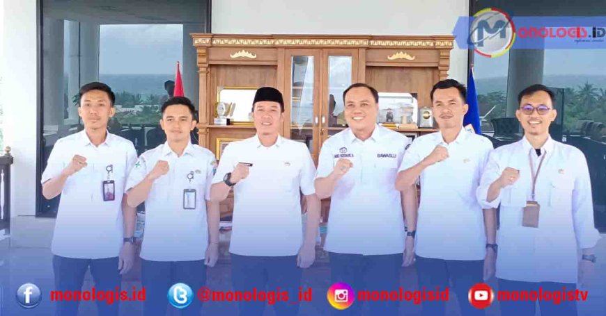 Bawaslu Pesisir Barat Perkuat Komunikasi dan Koordinasi dengan Pemkab