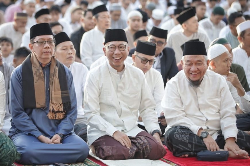 Usai Salat Ied, Gubernur Lampung Gelar Open House di Mahan Agung