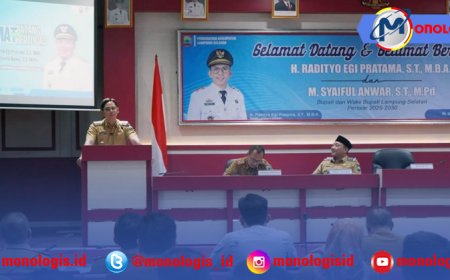 Berikut Point Point Penting Bupati Egi Dalam Briefing Bersama OPD Lampung Selatan