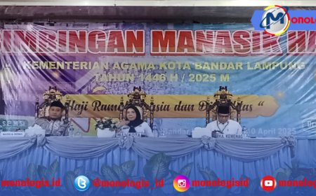 1.471 Calon Haji Bandarlampung Laksanakan Bimbingan Manasik Haji