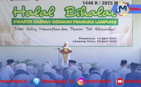 Halal Bihalal Pramuka Lampung, Perkuat Persaudaraan, Satukan Semangat Generasi Muda