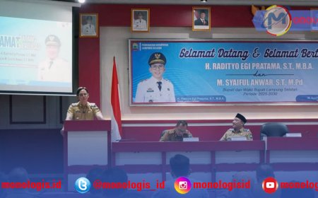 Bupati-Wabup Lampung Selatan Briefing Perangkat Daerah