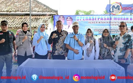 Ratusan Warga Pematang Serbu Pasar Murah
