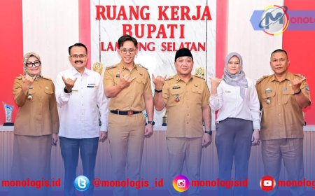 Kakanwil DJPK Bela Sambangi Pemkab Lampung Selatan