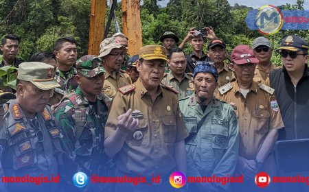 Kebut Pembangunan Jembatan Way Pemerihan, Pekan Ini Pemkab Pesisir Barat Serahkan DED ke TNBBS