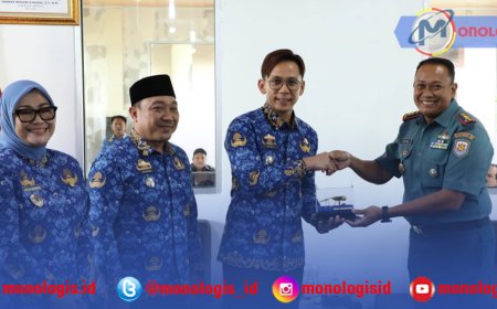 Lanal Lampung Jajaki Potensi Sinergi dengan Pemkab Lampung Selatan