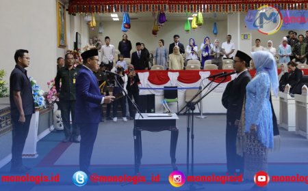 Ketua DPRD Lampung Lantik PAW 2 Anggota