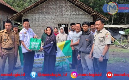 Baznas Tulangbawang Barat Salurkan Bantuan untuk Korban Puting Beliung