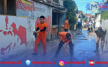 Wali Kota Bandarlampung Perintahkan OPD Bersihkan Lumpur dan Sampah Sisa Banjir